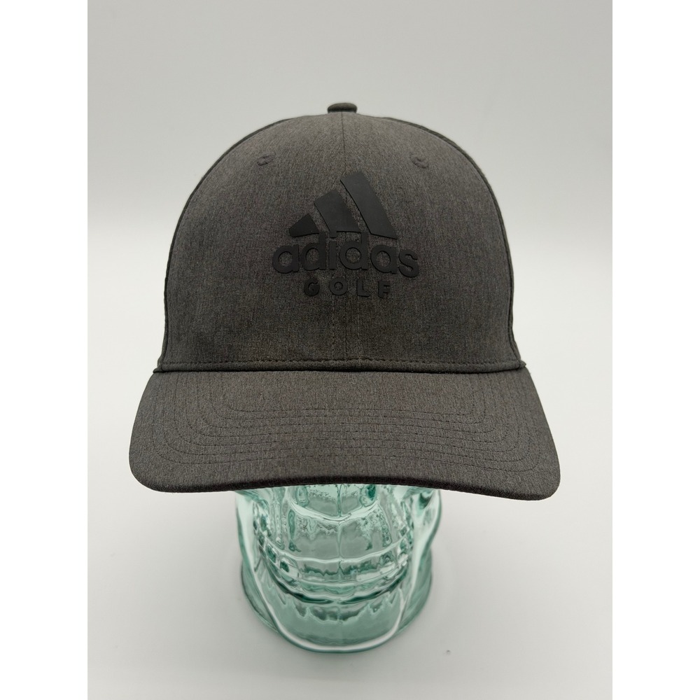 Adidas Golf Hat Mens Gray Heather Snapback Baseball Cap HA9198